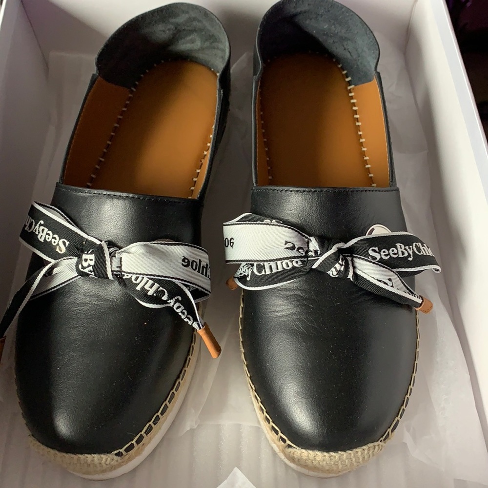 See by Chloe platform espadrille in size 37/5.5